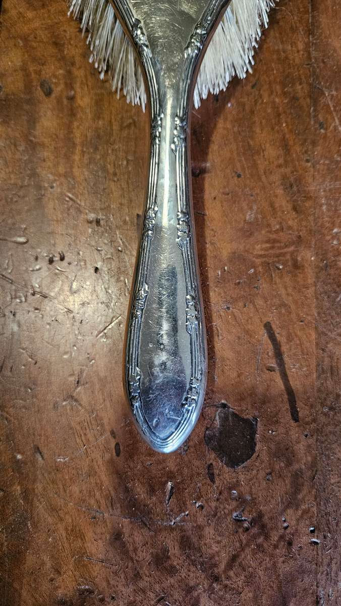 Silver Hair Brush