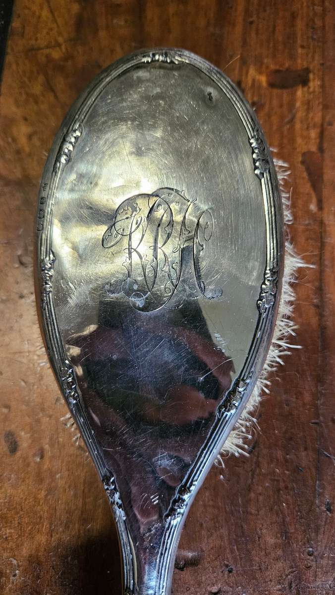 Silver Hair Brush