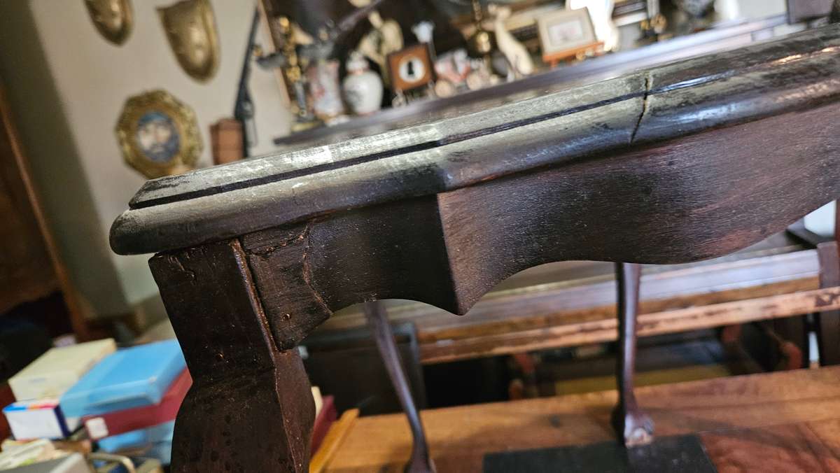 Two Vintage Ball & Claw Tables