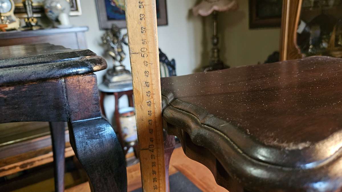 Two Vintage Ball & Claw Tables