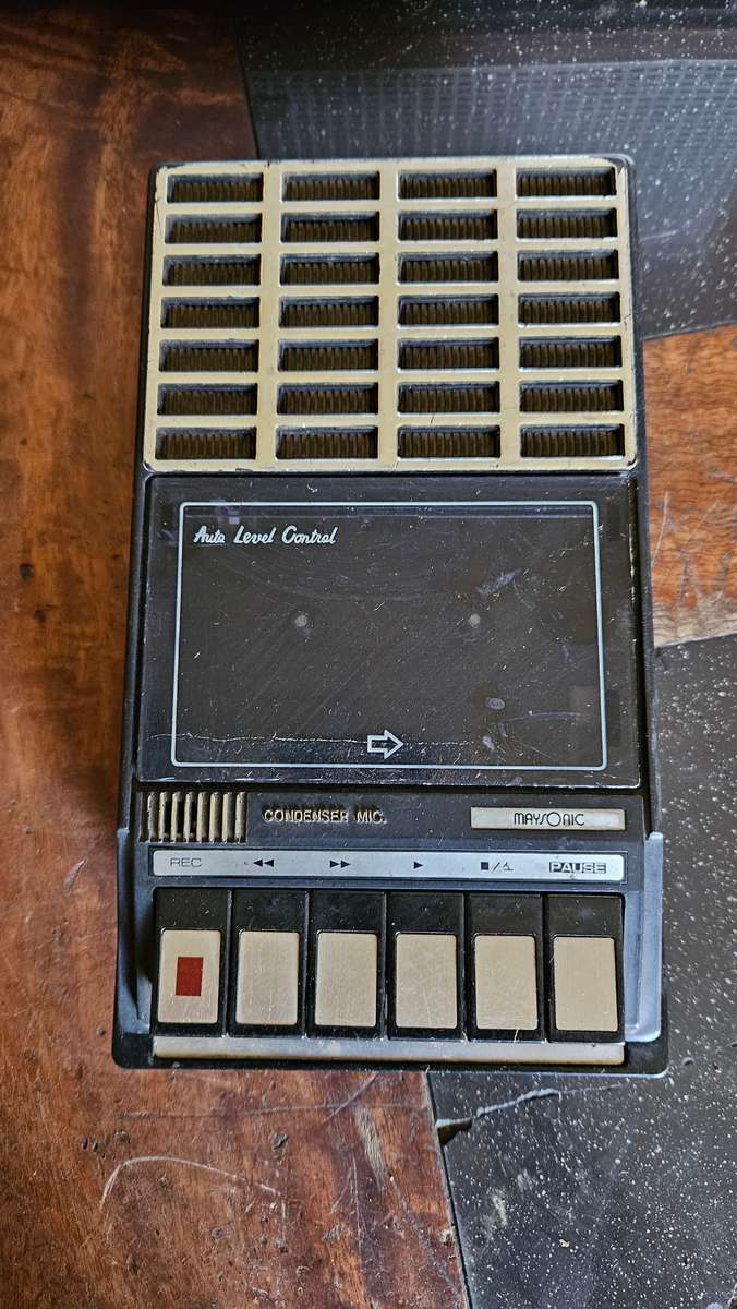 Vintage telefunken Radio & Masonic Tape Recorder