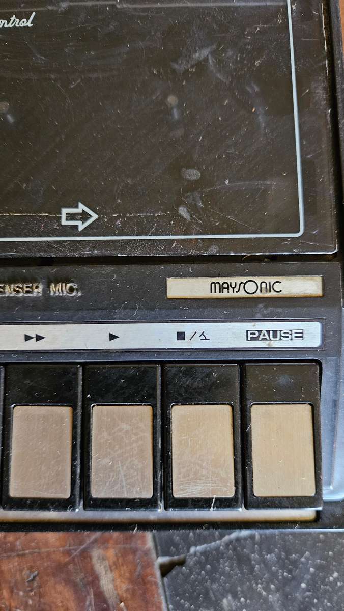 Vintage telefunken Radio & Masonic Tape Recorder