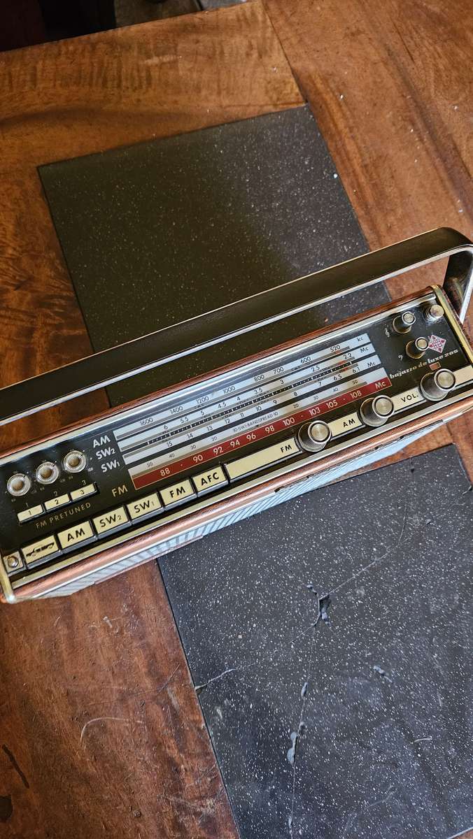 Vintage telefunken Radio & Masonic Tape Recorder