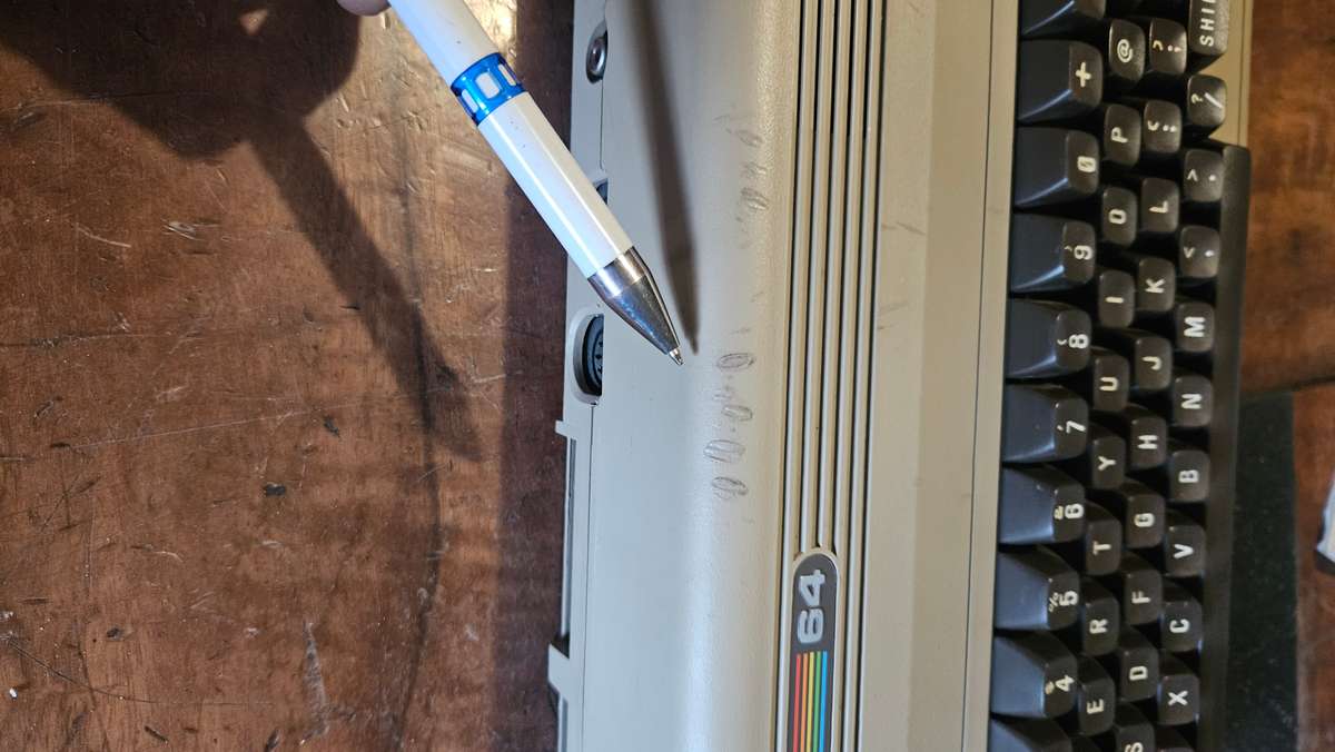 Vintage Commodore 64 Keyboard Plus Games & Manuals