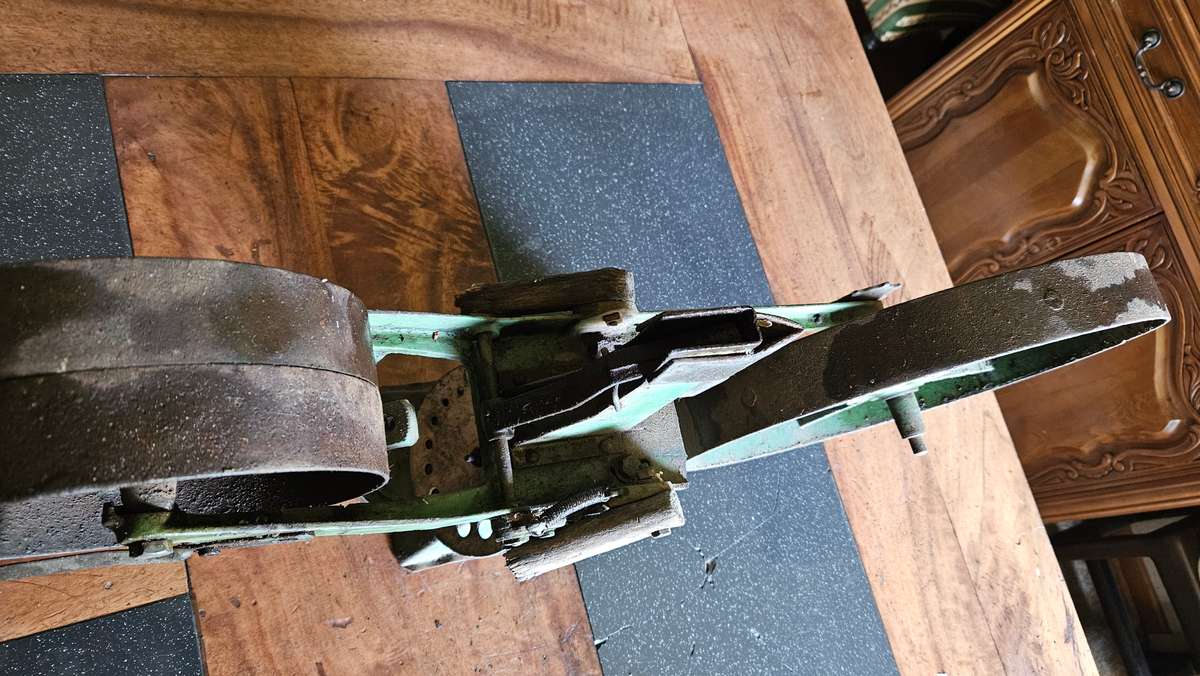 Antique 1920's Hand Driven Thilot 188 Seeding Machine from Holland