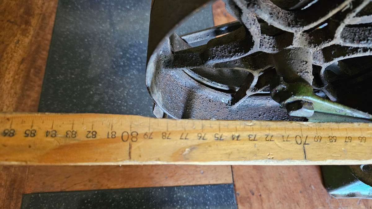 Antique 1920's Hand Driven Thilot 188 Seeding Machine from Holland