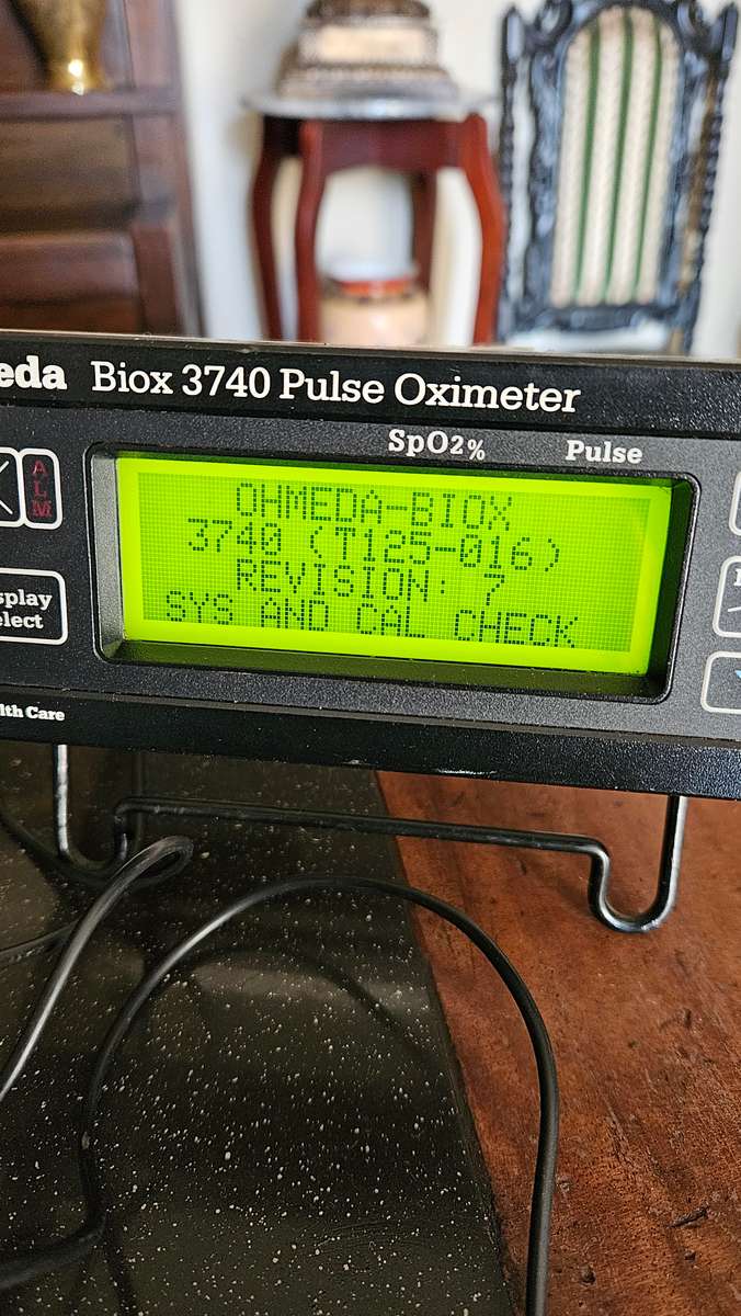 OHmeda 3740 Pulse Oximeter Working