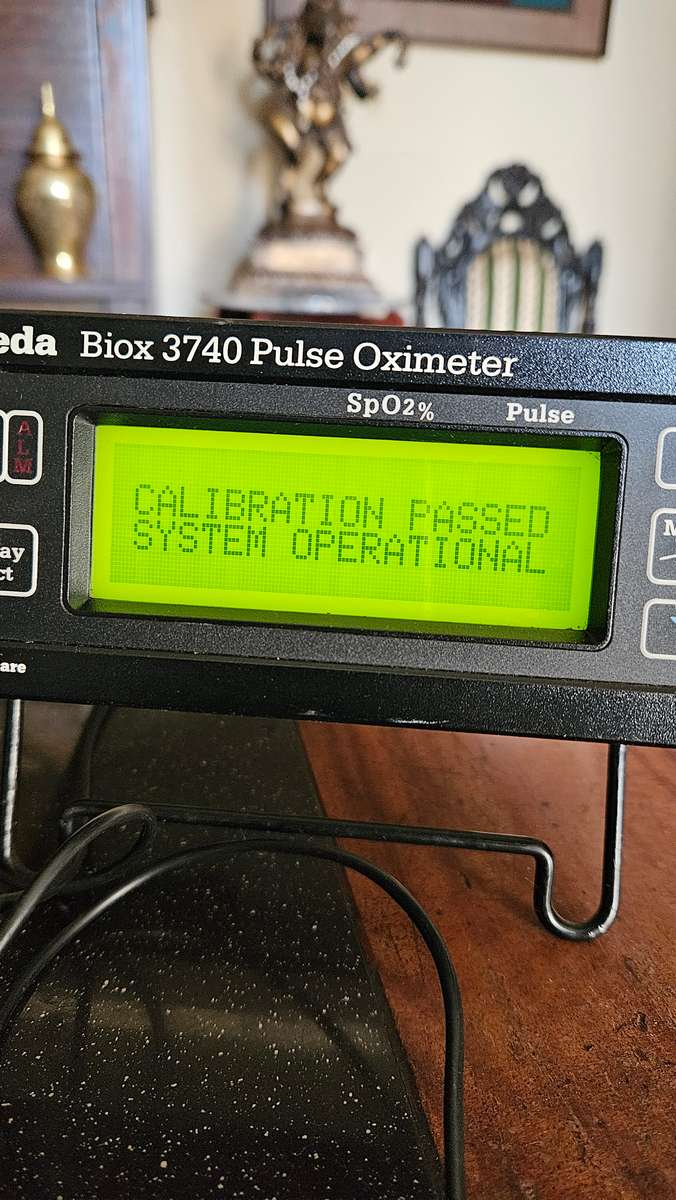 OHmeda 3740 Pulse Oximeter Working