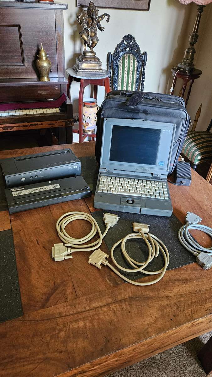 Acer Laptop Model 3701 plus HP Deskjet & Accessories