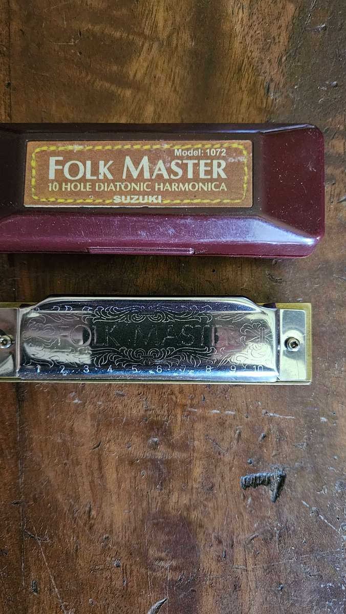 Susuki Folk Master 10 Hole Diatonic Harmonica