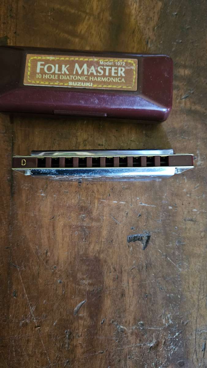 Susuki Folk Master 10 Hole Diatonic Harmonica
