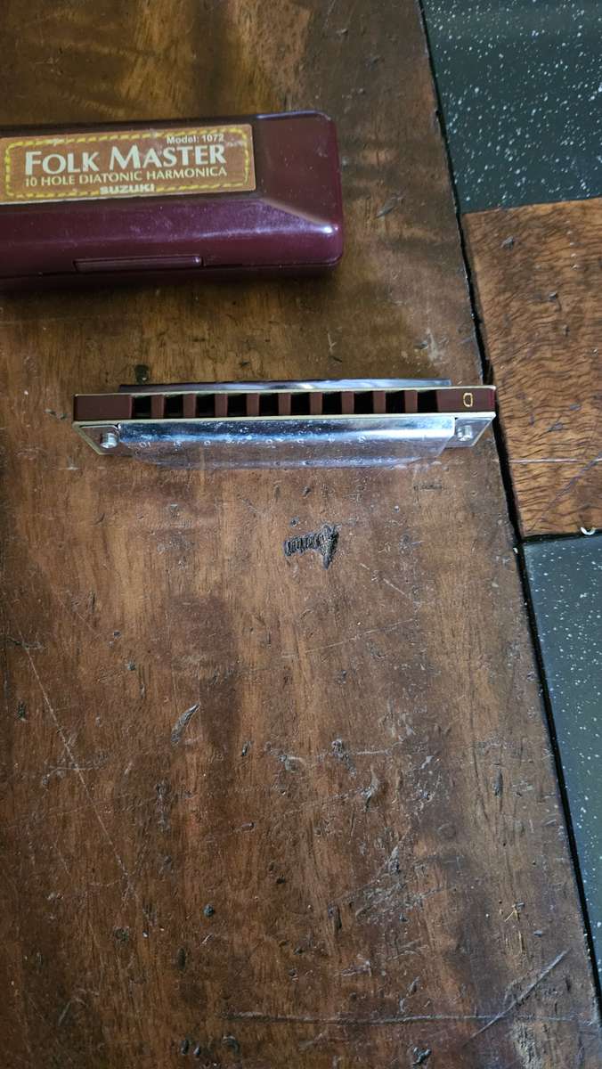 Susuki Folk Master 10 Hole Diatonic Harmonica