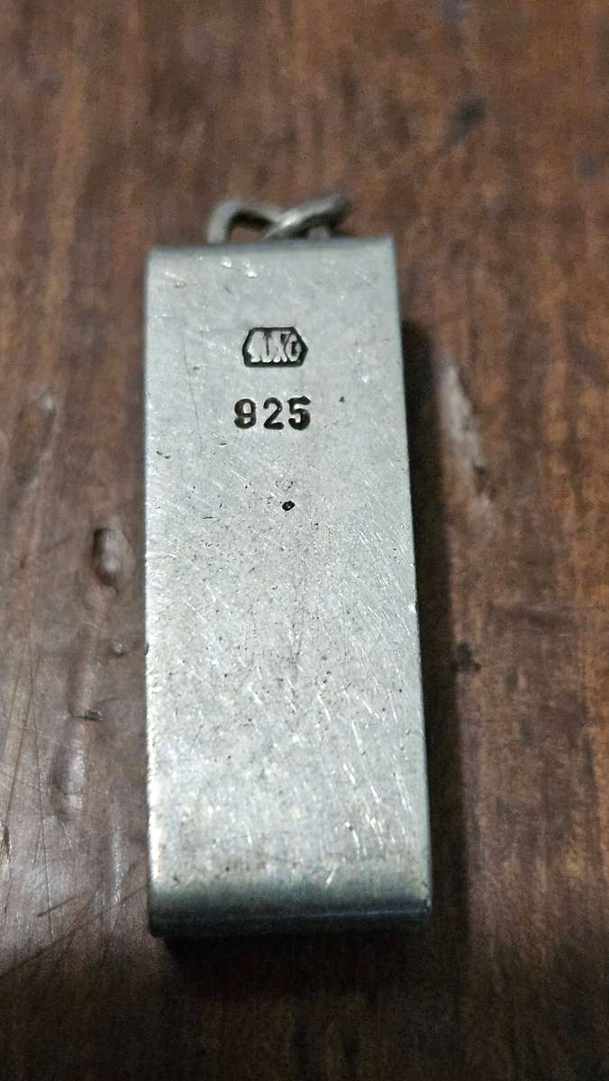 Silver 925 Suxo Domino Pendant