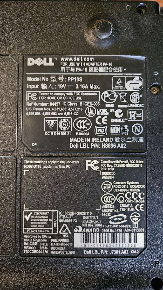 Dell Lattitude Notebook