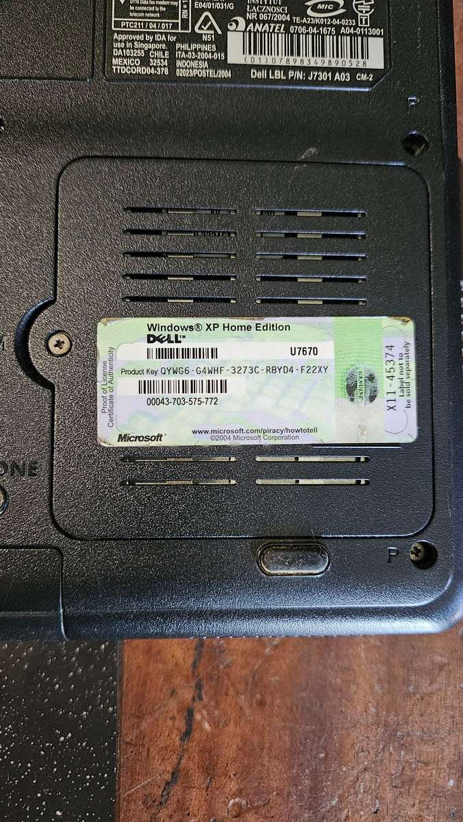 Dell Lattitude Notebook