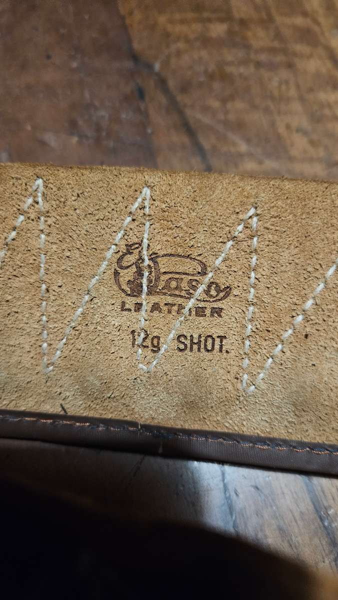 Authentic  EL Paso 12 g Shotgun Leather Ammo Belt
