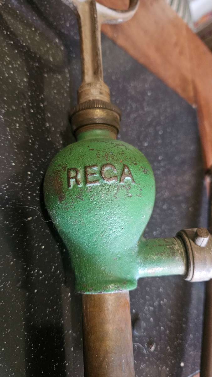Antique 1920's Reca Manual Brass Spray Pump