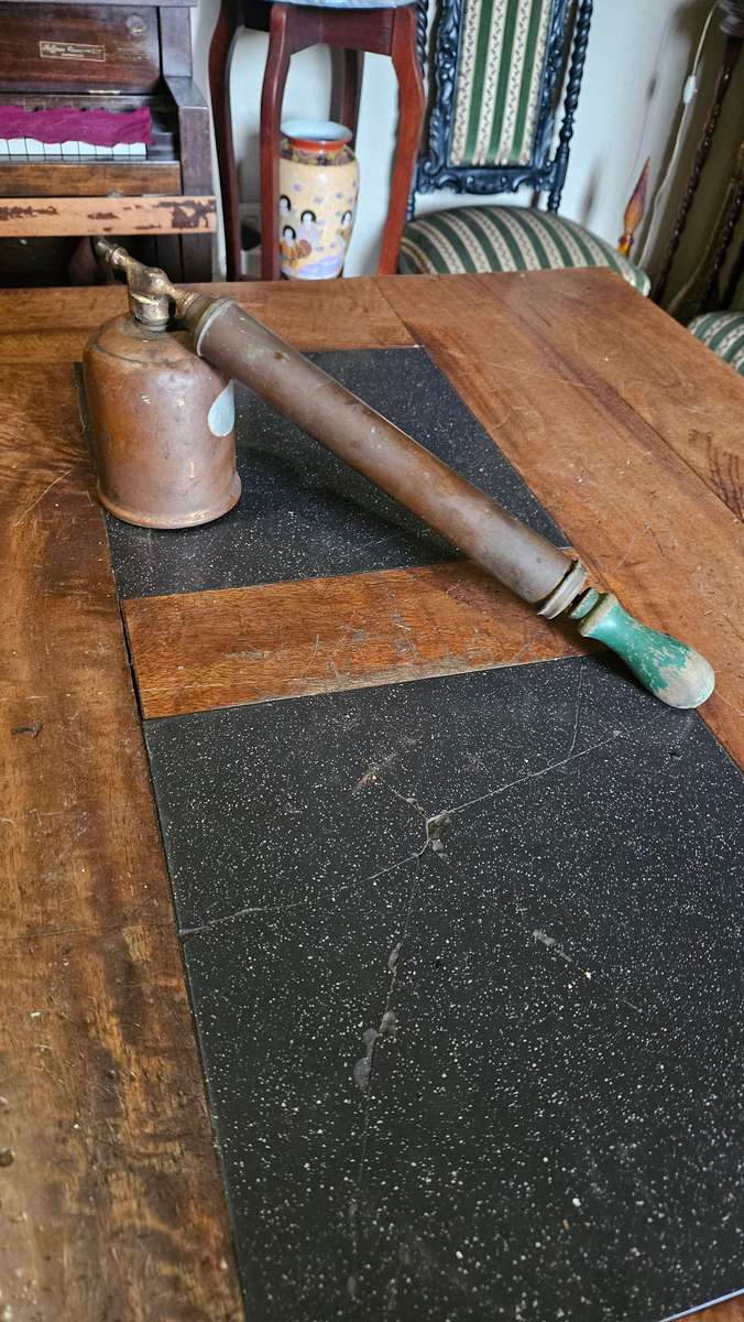 Vintage Brass Insect Repellant Sprayer