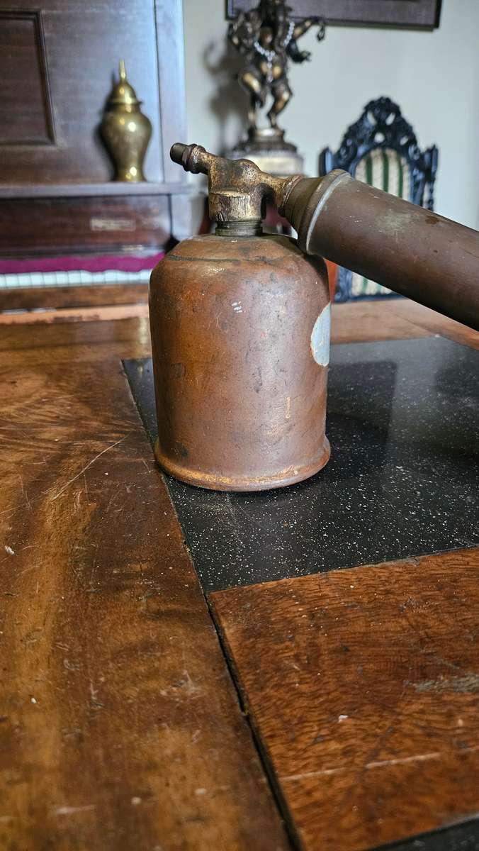 Vintage Brass Insect Repellant Sprayer