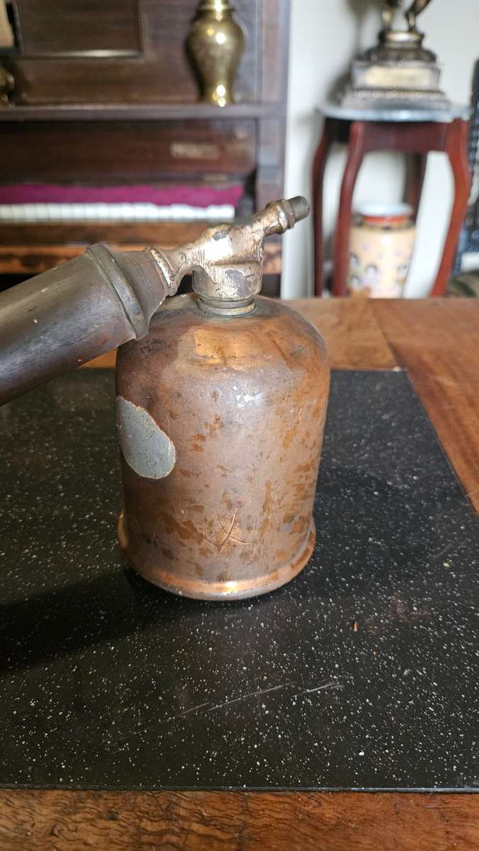 Vintage Brass Insect Repellant Sprayer