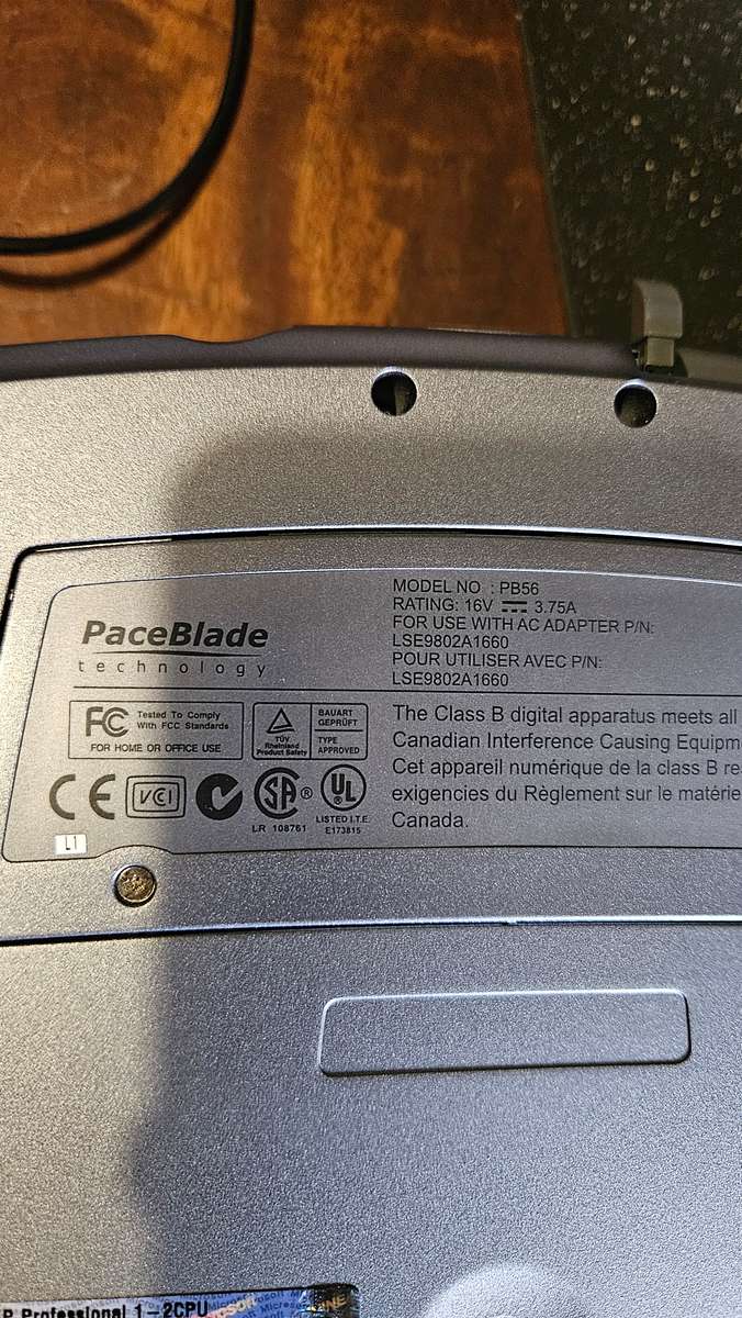 PaceBlade PaceBook PB56