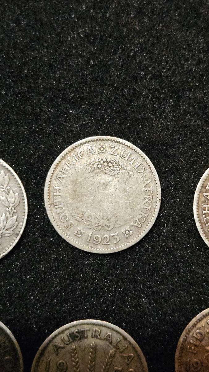 Silver 1897 Kruger 3 Pence Plus More