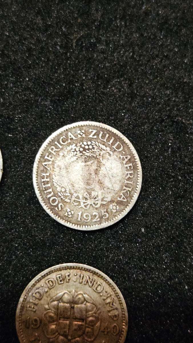 Silver 1897 Kruger 3 Pence Plus More