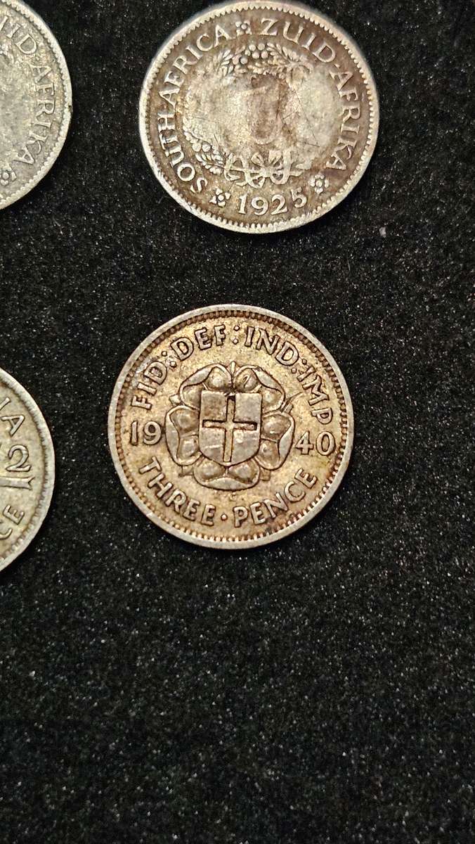 Silver 1897 Kruger 3 Pence Plus More