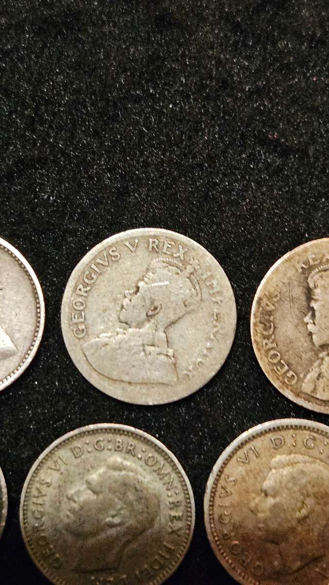 Silver 1897 Kruger 3 Pence Plus More
