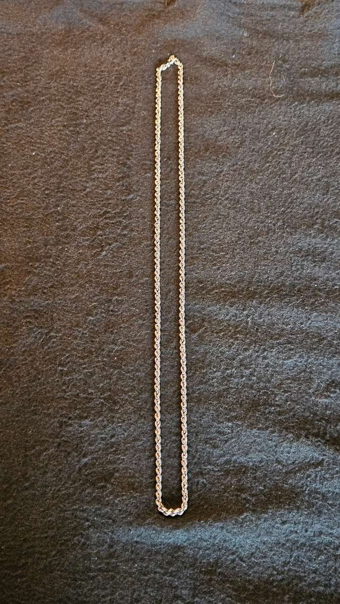 Large Silver 925 Necklace