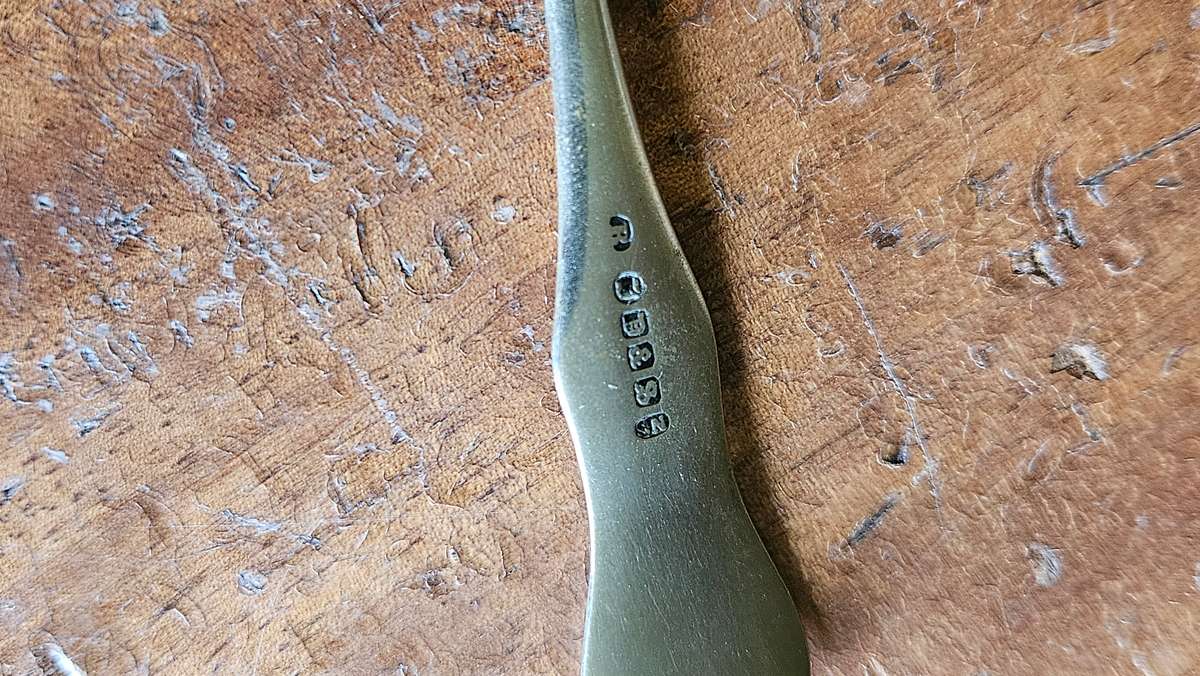 Vintage Knife & Fork Set 60 % Silver