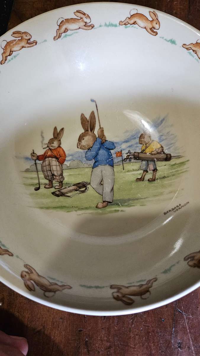 Royal Doulton Bunnykins By Barbara Vernon