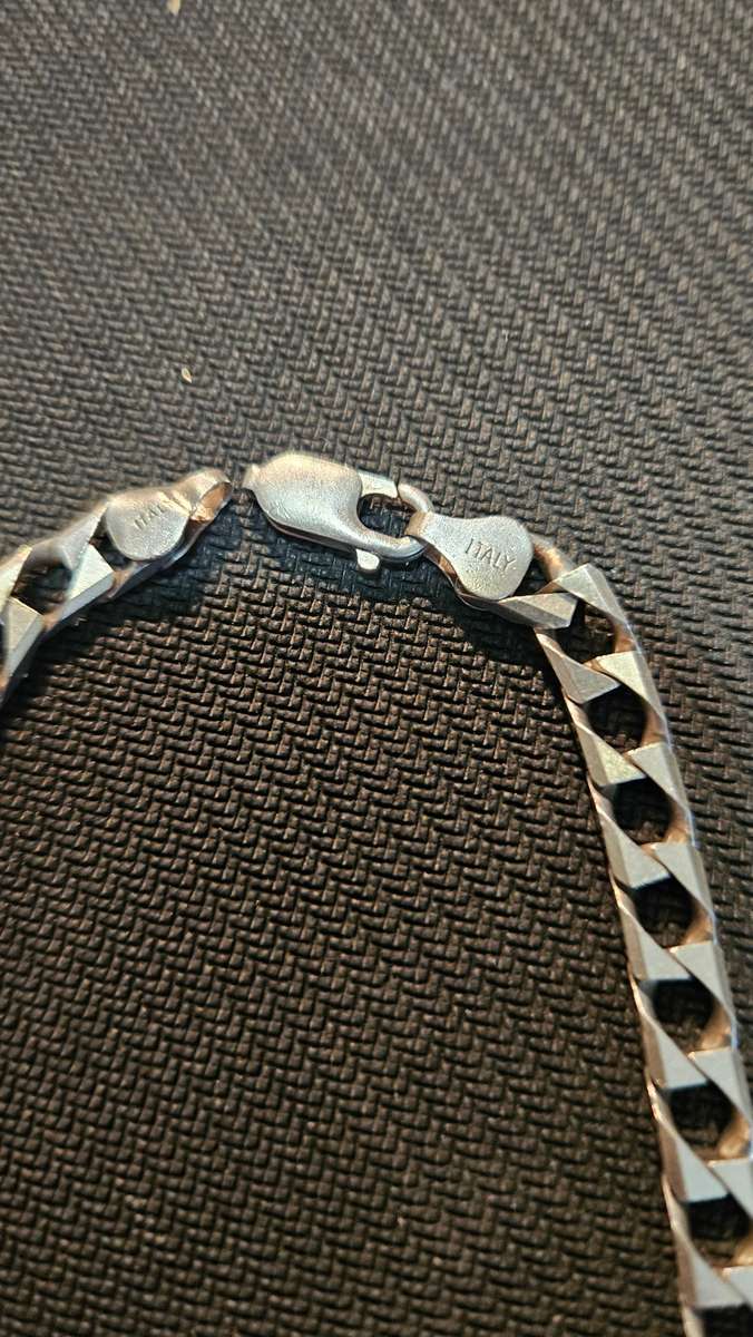 34 Grams Silver Men's Necklace