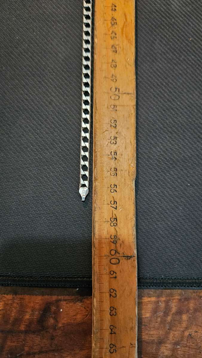 34 Grams Silver Men's Necklace