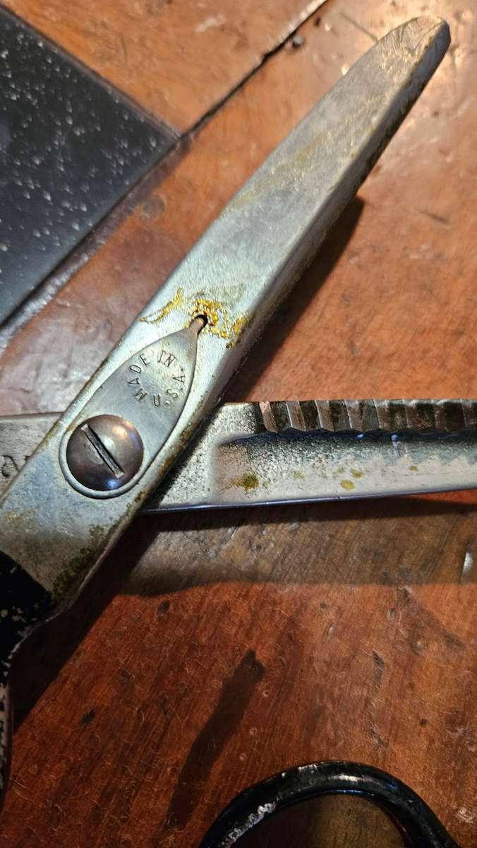 Vintage Scissors & Bridge Card Game plus Booklet