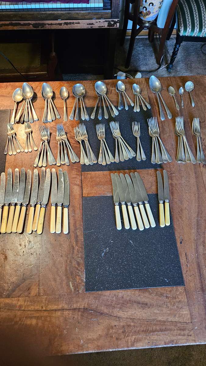 Vintage Bone Handle Cutlery