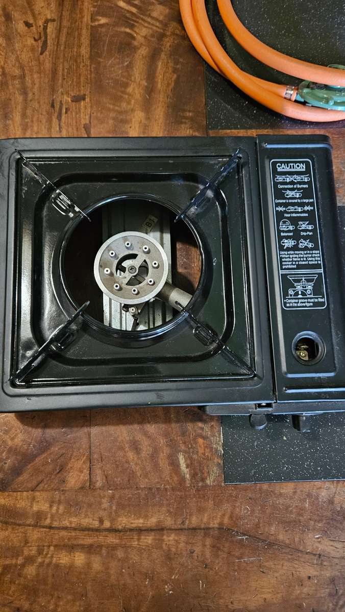 Portable Gas Stove Plus Regulator & Piping