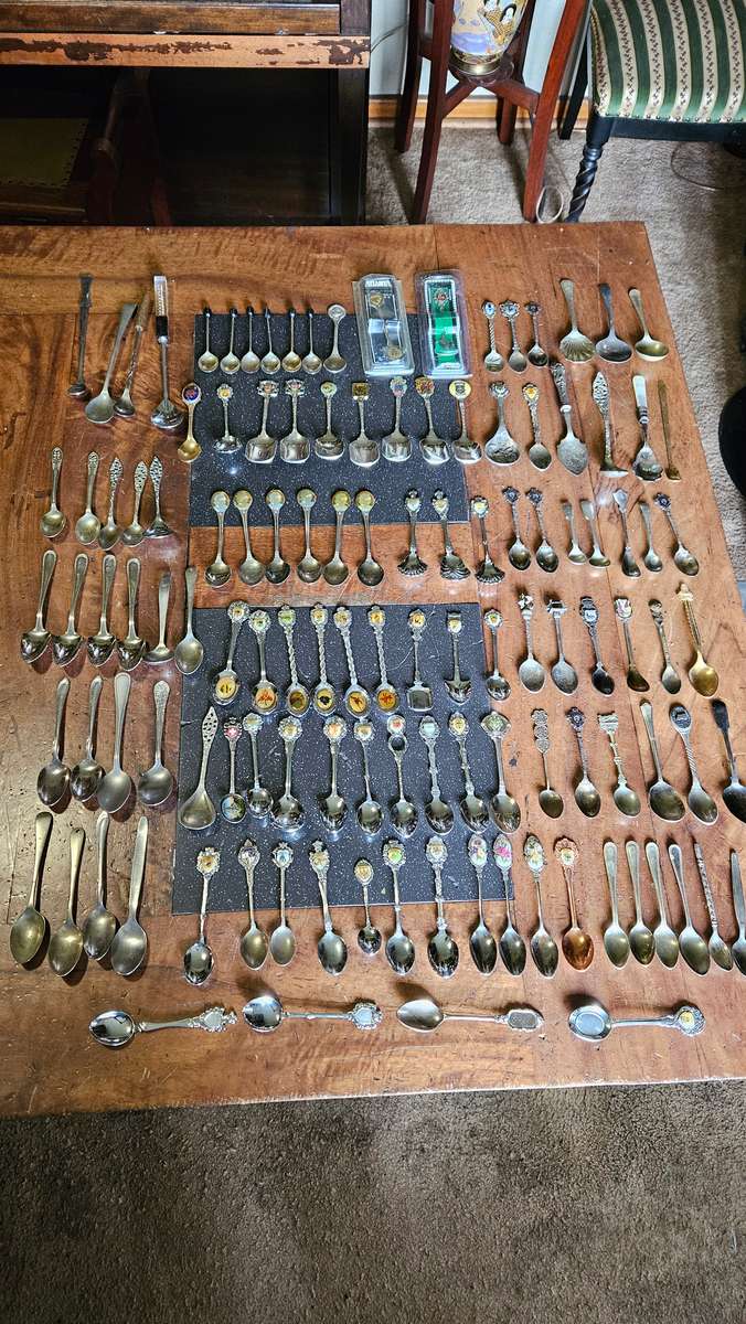 Huge Collectable Teaspoon Lot