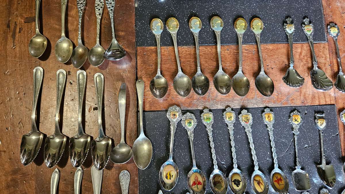 Huge Collectable Teaspoon Lot