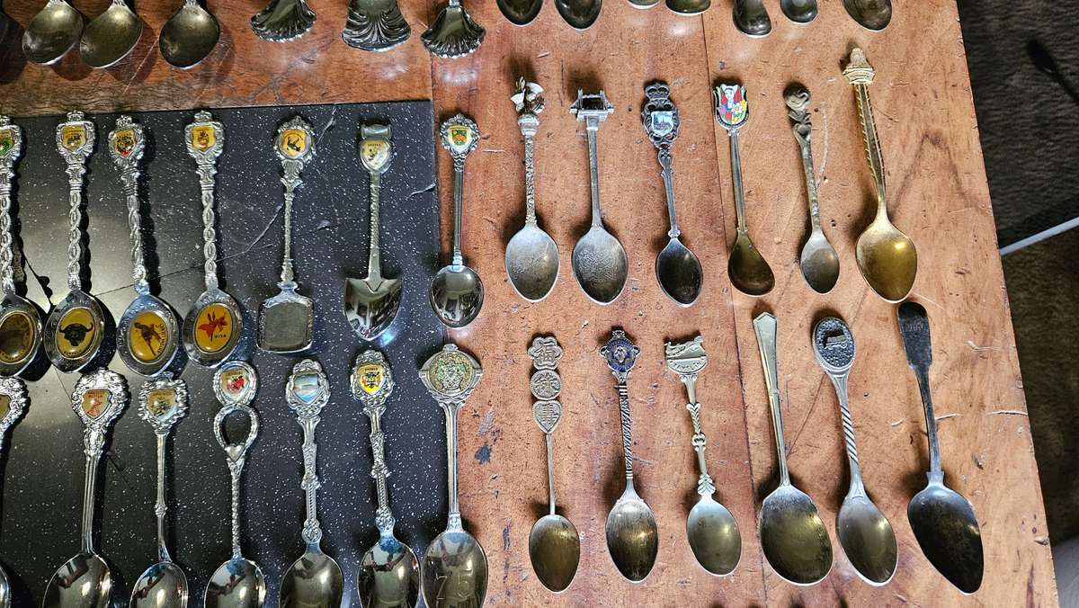 Huge Collectable Teaspoon Lot