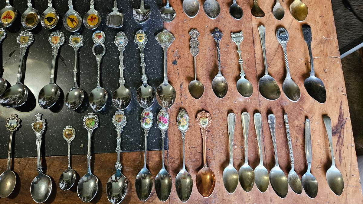 Huge Collectable Teaspoon Lot