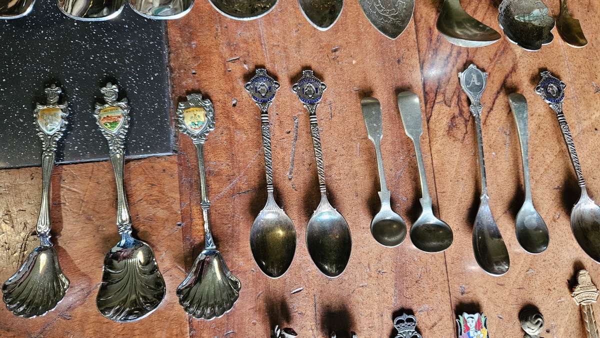 Huge Collectable Teaspoon Lot