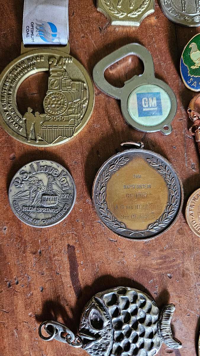 Variety Lot of Medals & More
