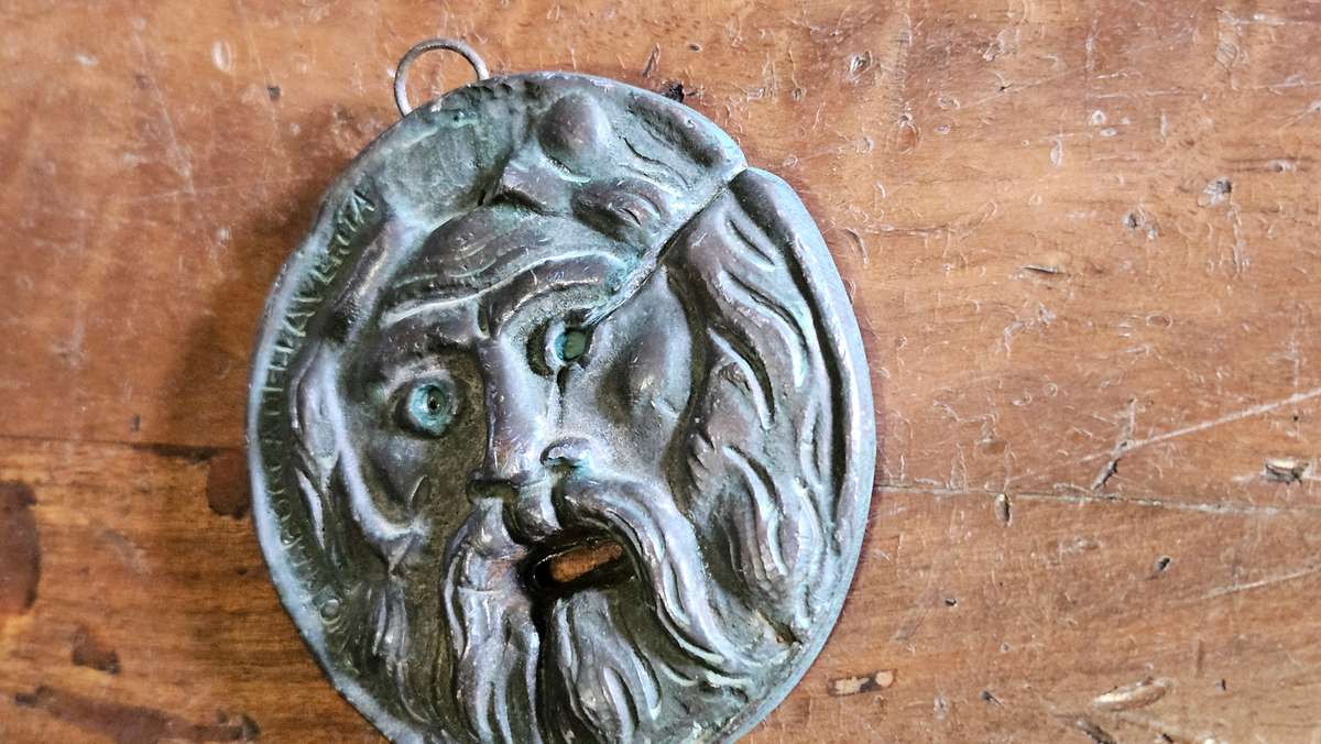 Vintage Medallion Roma Bocca. "The Mouth of Truth"