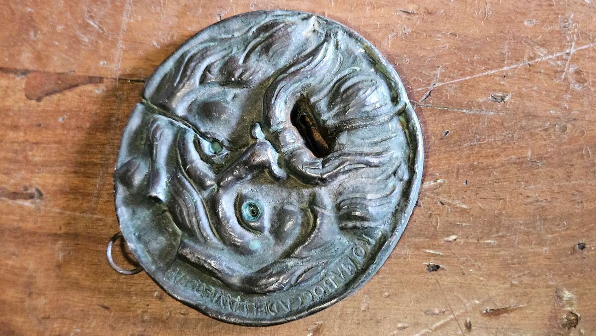 Vintage Medallion Roma Bocca. "The Mouth of Truth"