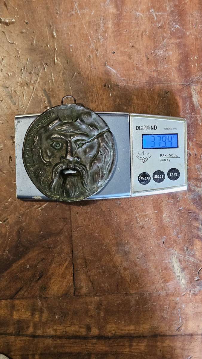 Vintage Medallion Roma Bocca. "The Mouth of Truth"