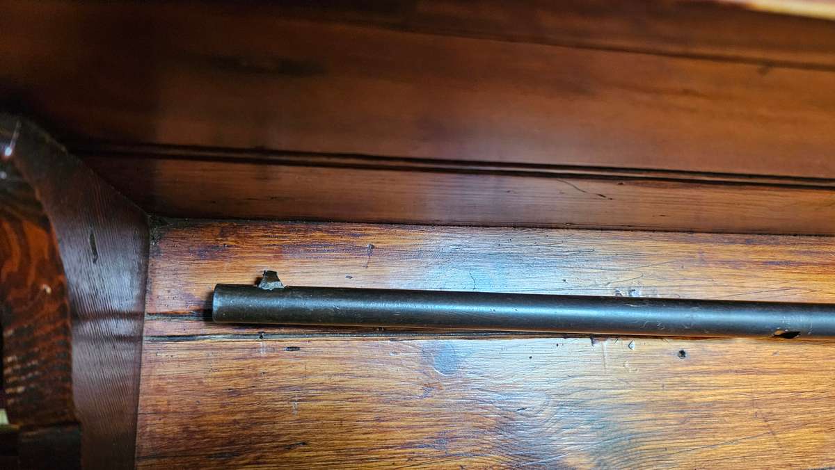 Antique 1920's BSA.22 Rifle on Wooden Wall Mount