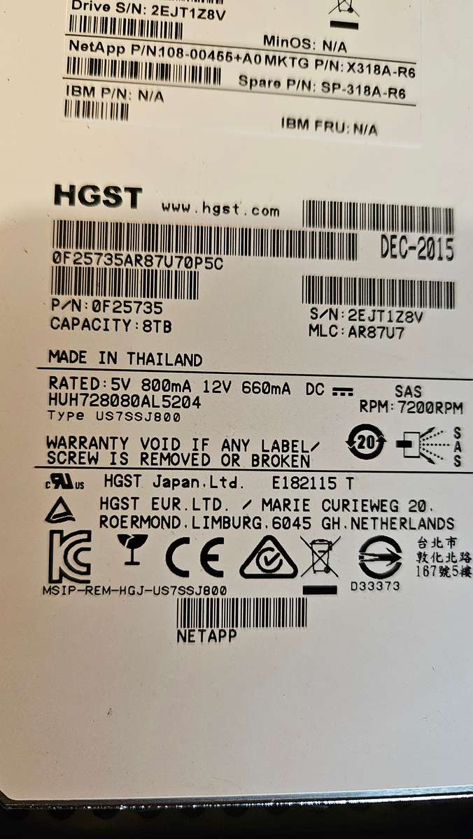 8TB Server Hard Drive