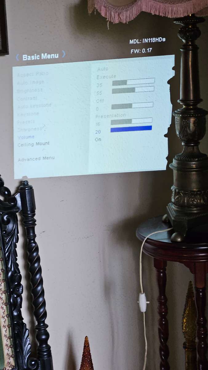 Infocus  Home Entertainment Projector Model:  IN118HDa