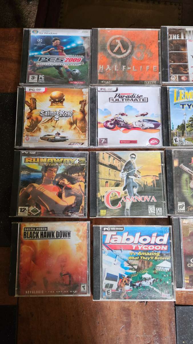 Vintage PC Games Lot